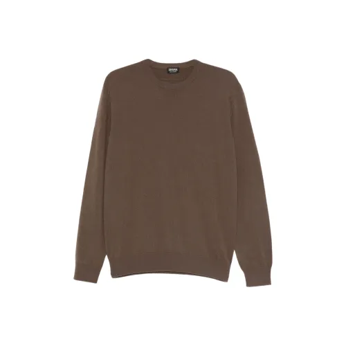 Zegna FW25 Кашемировый свитер мужской