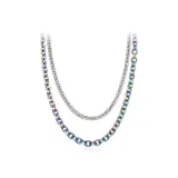 Ослепительный цвет, двухслойное ожерелье