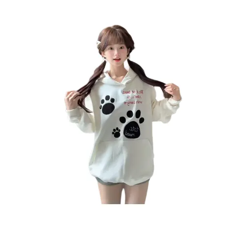 PZHK Белый Женский Свитшот