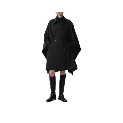 FABRIQUE Черный Женский Тренч