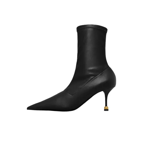 VANDA NOVAK Valerie Ботильоны 6,5 см Женские Черные