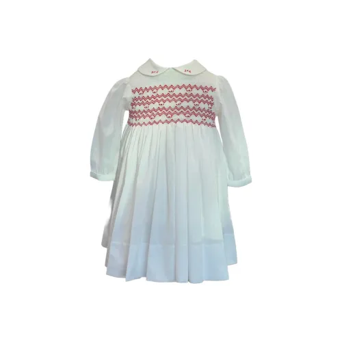 Sarah Louise Белый Kids Платья