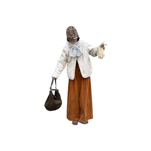 Mu Xiao Xin Хлопковый пуховик женский