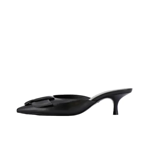 SOPHIA WEBSTER Домашние тапочки 5 см Женские Черные