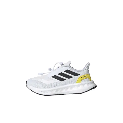 Adidas PUREBOOST 5 Low Топ Детская Беговая Обувь Белая Малыш