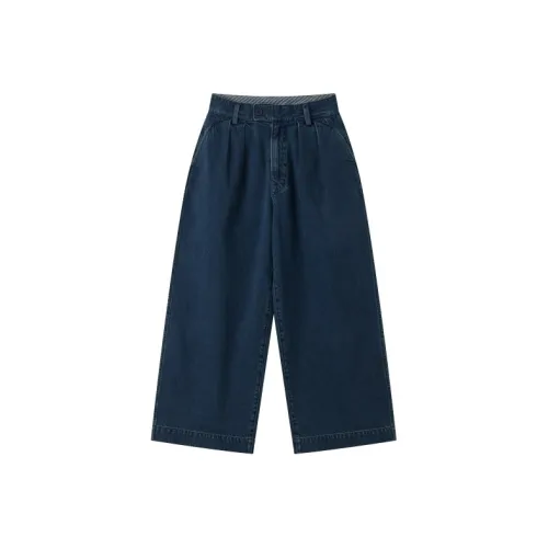 DE MINCOLLECTION Темно-синие женские джинсы