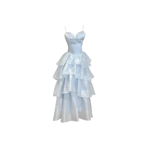 GJFD Dewy Blue Женские Слип-платья