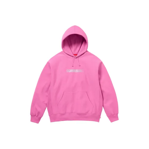 Supreme x SHIHUALUOSHIQI Коллаборация FW25 WEEK4 Motion Логотип Худи Унисекс