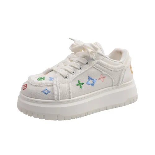 Yue Elsa Скейтборд Кроссовки Низкие Белые Женские