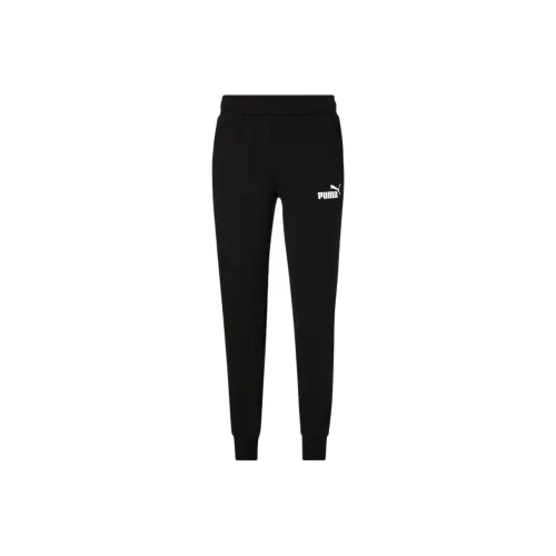 PUMA Essentials Logo Мужские Joggers Вязаные Тренировочные Штаны Мужские Черные