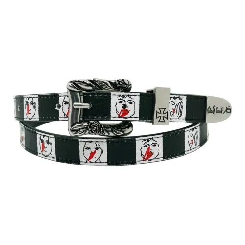 Ремни ACUC из ПУ (полиуретана) кожа унисекс 2 см