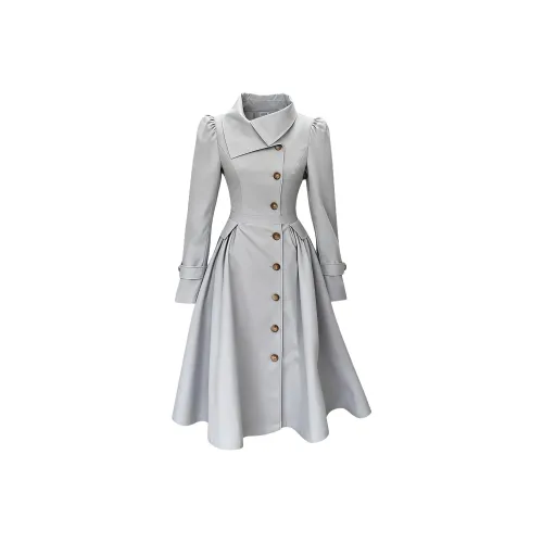 QYPRF Женская тренч-куртка