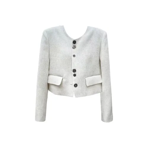 GRAYISMOON Cropped Coat Women's
