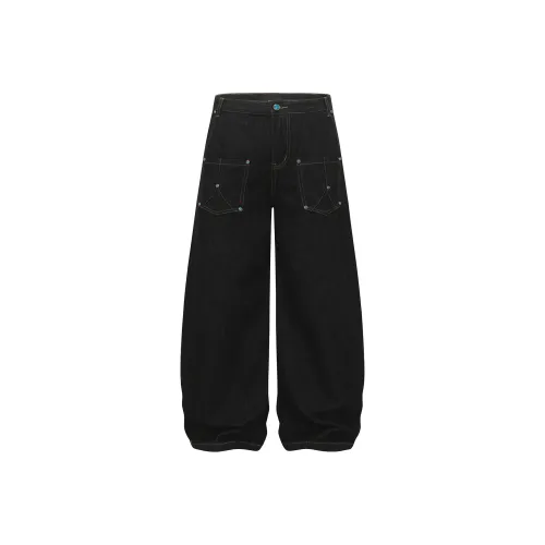 GBXM Черный Унисекс Джинсы