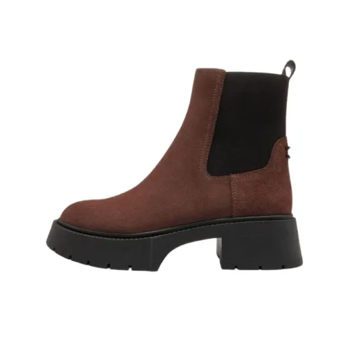 COACH Leah 14,5 см Челси 5,5 см Женские Коричневый