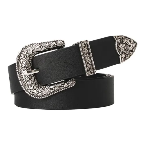 Miniso ПУ (полиуретан) Искусственная кожа Ремни Унисекс Ширина 2,8 см