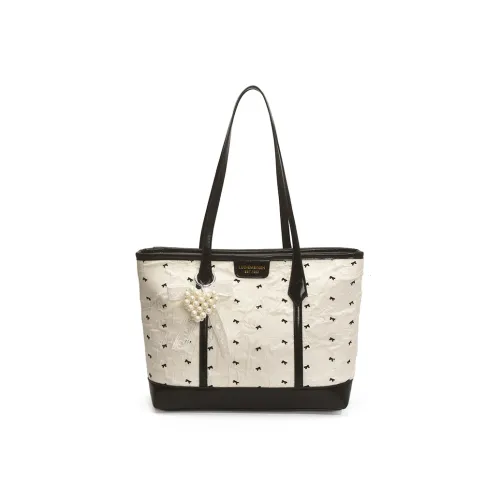 Chinllo ПУ (полиуретан) Сумка Стандартная Белая Розовая