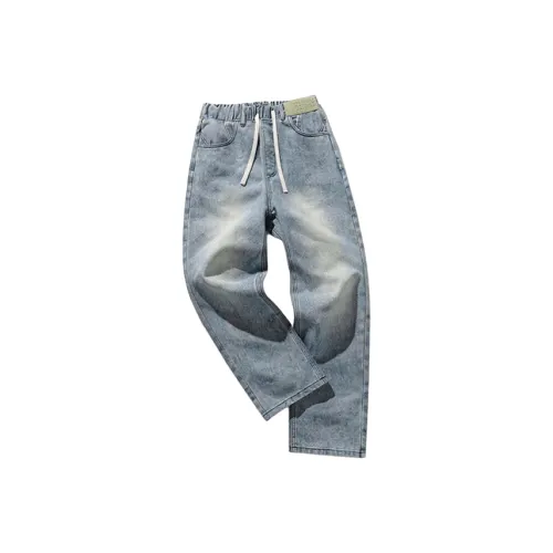 GP Синий Унисекс Джинсы