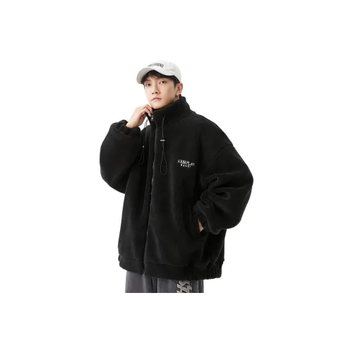 GANGZAI Бархат Feel Пальто Унисекс