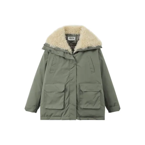 Mu Xiao Xin Хлопковый пуховик женский