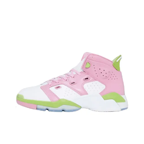 Jordan 6 17 23 MID Топ Детские Баскетбольные Кроссовки Розовые Подростковые