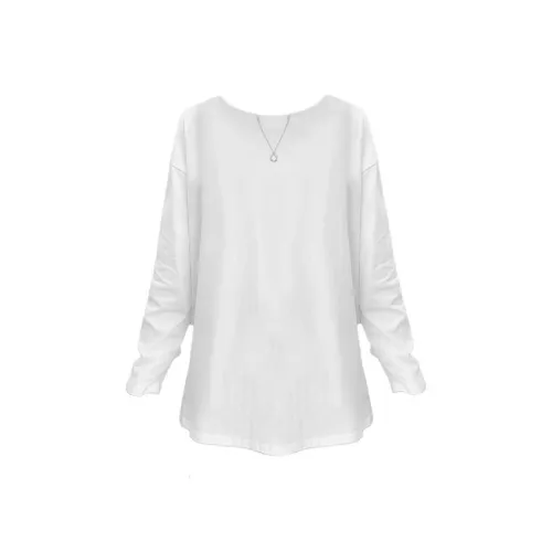 Puppytown Белый Женские T-рубашки