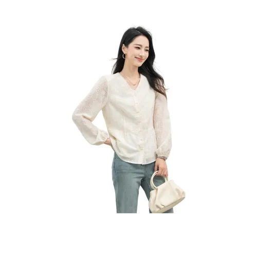 Shavani Бежевые Женские Рубашки