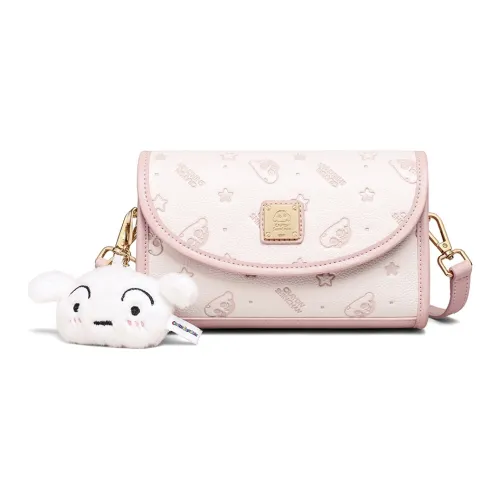 VINEY Карандаш SHIN Chan Коллаборация Синтетическая кожа Сумка через плечо Стандартная Женская Розовая