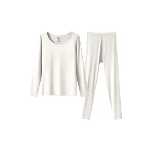 THREEGUN Термический комплект с длинными рукавами женский комплект нижнего белья женский