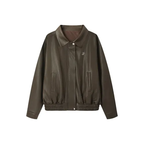 DGOLD PU кожа куртка пальто женские