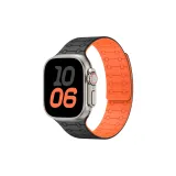 Черно-оранжевый