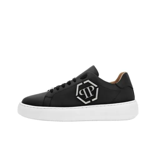 PHILIPP PLEIN Hexagon Low Топ Скейтборд Кроссовки Мужские Черные
