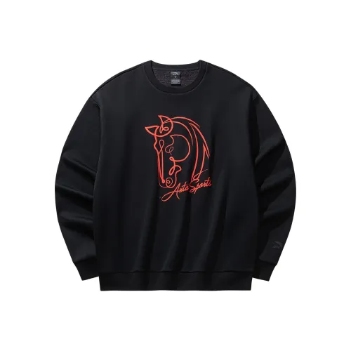 ANTA Свитшот Мужской Основной Черный