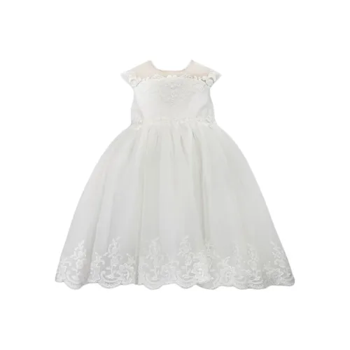 Sarah Louise Айвори Kids Платья