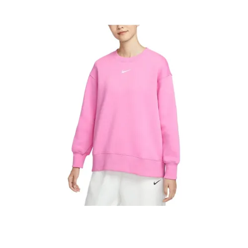 Nike Розовые Женские Свитшоты