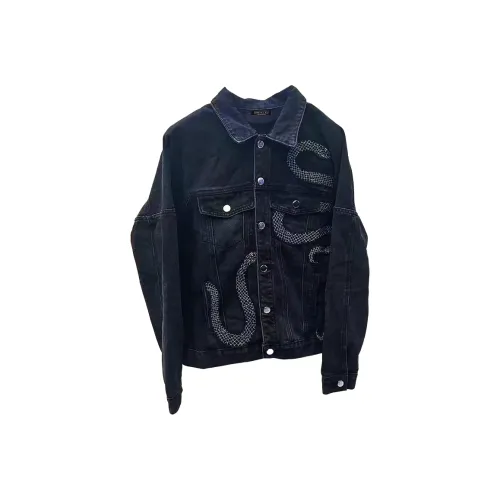 SNEIKLAU Черный Унисекс Куртки