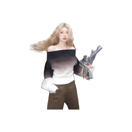 ЮЙЧЖАОЛИНЬ Черный Коричневый Женский Трикотаж