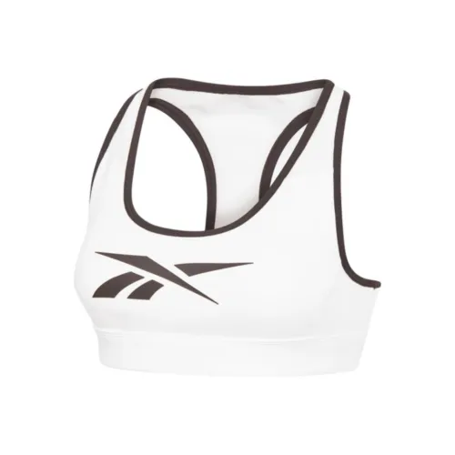 Reebok S Герой Racer Pad Бюстгальтер Read Спортивное белье Женское Белое