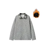 Бело-серый с флисовой подкладкой