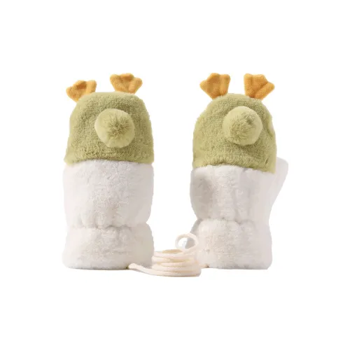 ЮЙЧЖАОЛИНЬ Утолщенные вязаные перчатки для детей