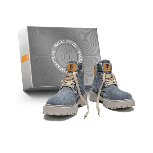 HACKBUTEER Ankle Длина Мартин Boot Мужская Коробка Включено