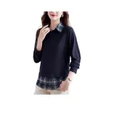 Темно-синий с флисовой подкладкой