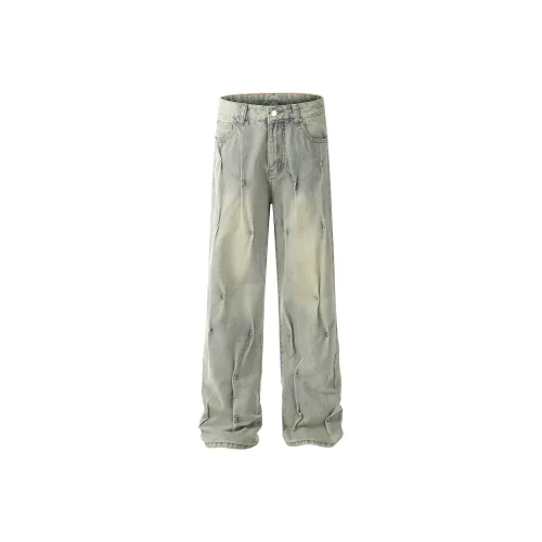 Ant Studio Blue Unisex Jeans
