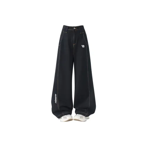 HUANQIU Унисекс Джинсы