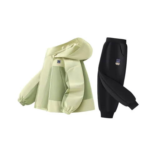 BOBDOG Ветрозащитное пальто одежда наборы осенний 2 штуки детский