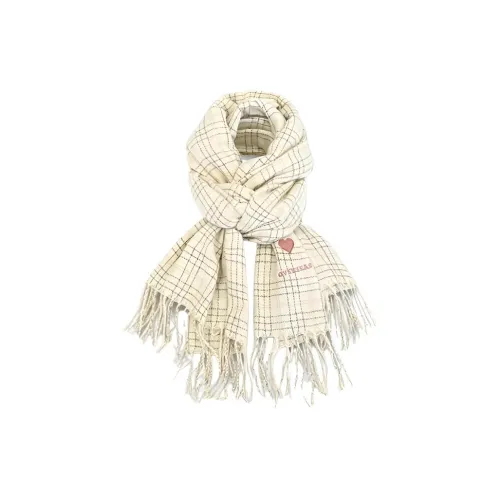 JKEM Полиэстер Трикотаж Шарфы Женские