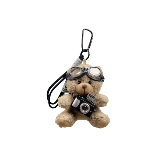 LONGZHIYOU Милый Camera Bear Plush Подвеска 10 см Высота