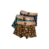 Темно-синий, яшма, кофейный, 3 упаковки, 100% хлопок