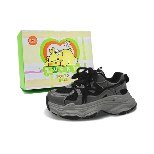 Budding Bear визуально увеличивает рост устойчивый к истиранию легкий дышащий противоскользящий низкий топ кроссовки с толстой подошвой женские