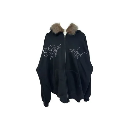 KKX Черный флис с подкладкой Женские бархатные куртки